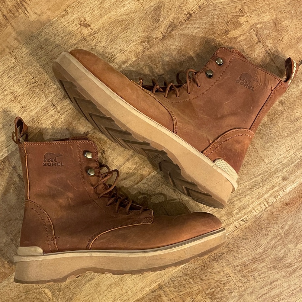 Sorel Brown Leather Boots